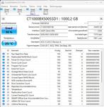Crucial 1000GB SSD, Computers en Software, Harde schijven, Ophalen, Zo goed als nieuw, Desktop