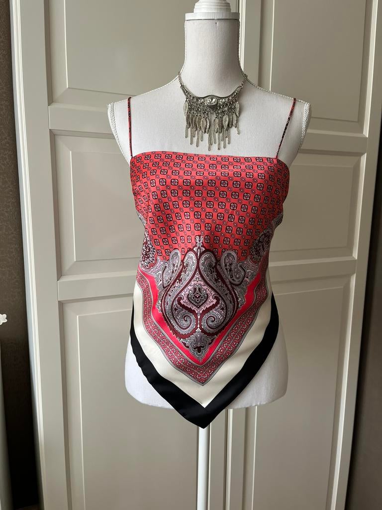 Fantastisch Zara topje Satijnen top maat XS / S, Overige kleuren, Nieuw, Ophalen of Verzenden, Zonder mouw