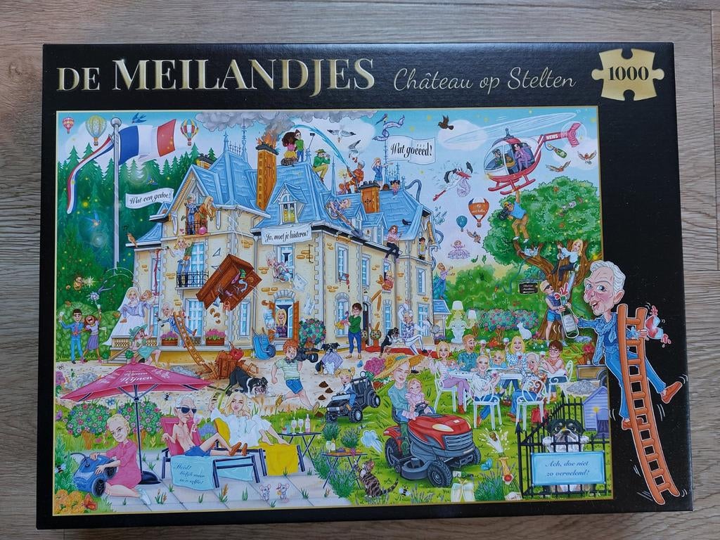 Puzzel De Meilandjes - Chateau op stelten - 1000 stukjes, Ophalen, 500 t/m 1500 stukjes, Nieuw