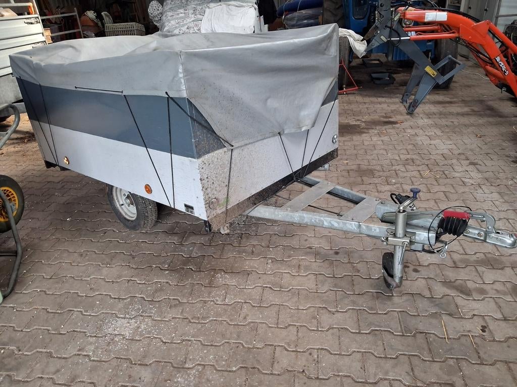 Aanhanger/vis kar /bagagewagen, Ophalen
