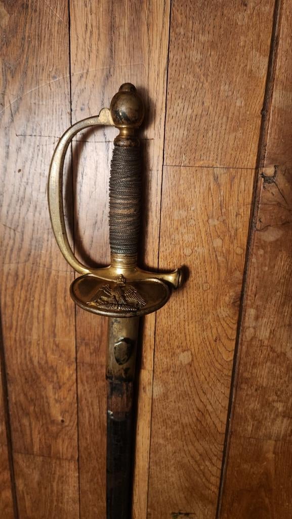 Franse officiersdegen Napoleon III, Ophalen of Verzenden, Landmacht