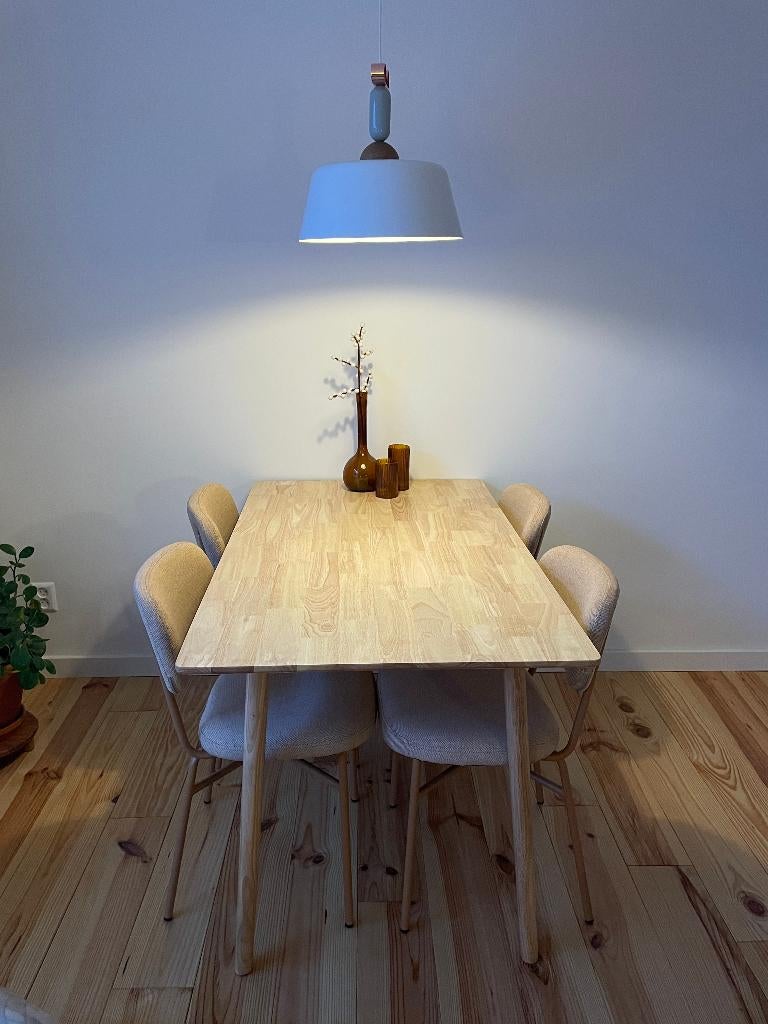 Te koop: Eettafel Avella Naturel, Huis en Inrichting, Tafels | Eettafels, Ophalen, 50 tot 100 cm, Zo goed als nieuw, 150 tot 200 cm