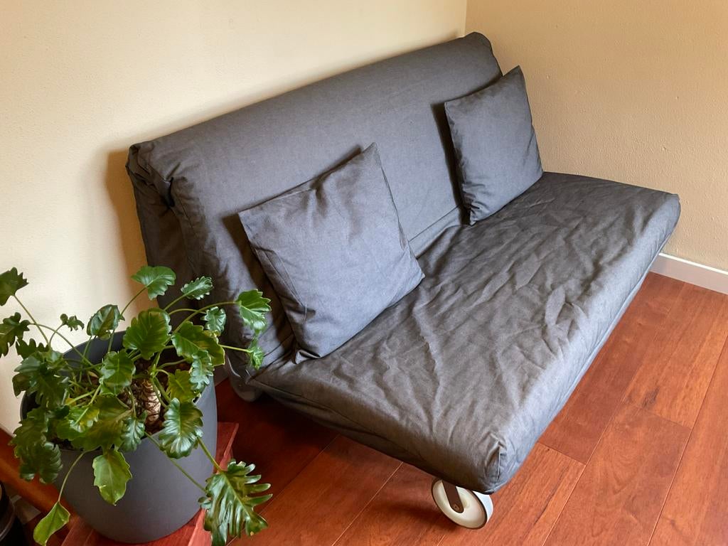 IKEA slaapbank 160 x 200, Ophalen, Gebruikt, Tweepersoons, 200 cm