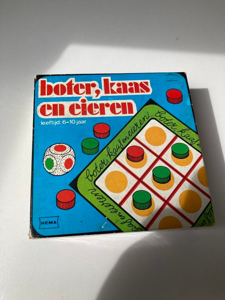 Vintage boter kaas en eieren, Ophalen of Verzenden, Gebruikt