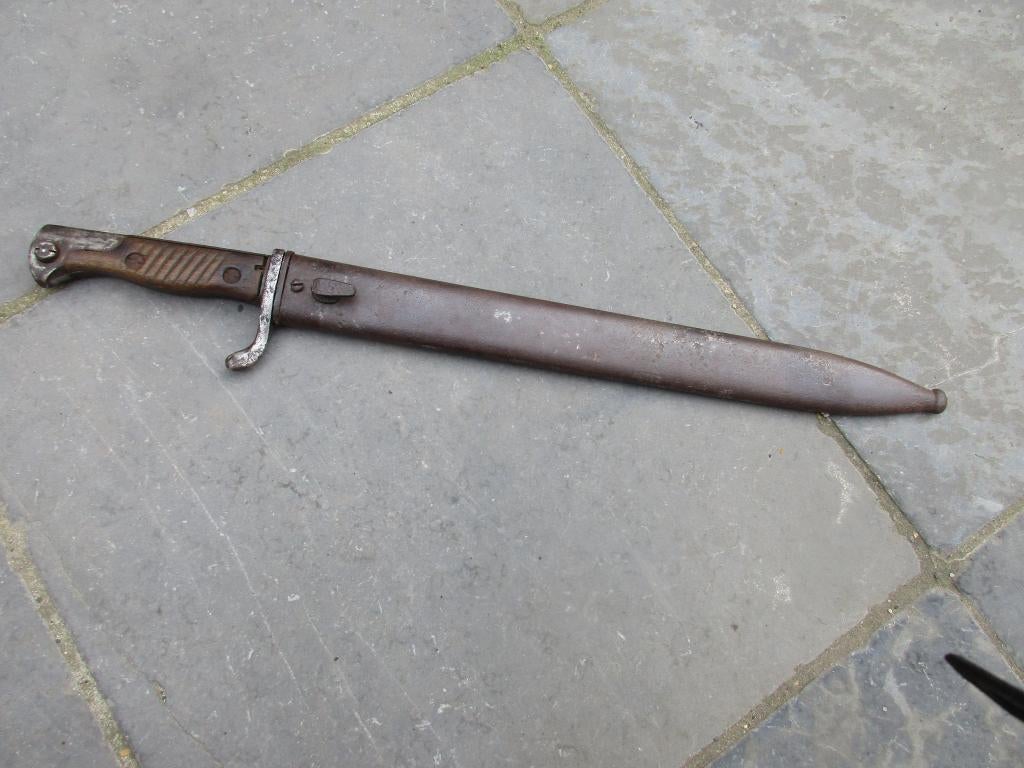 duitse butcher bajonet, Verzamelen, Ophalen of Verzenden, Landmacht, Duitsland, Mes of Dolk