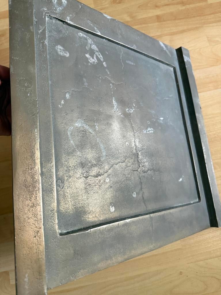 Koperen plateau van Lifestyle Home Collection 3.7kg, Huis en Inrichting, Ophalen of Verzenden, Gebruikt, Vierkant, Overige materialen