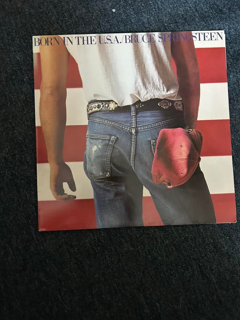 Bruce Springsteen - bornnin the U.S.A., Ophalen of Verzenden, Gebruikt, Overige formaten, Poprock