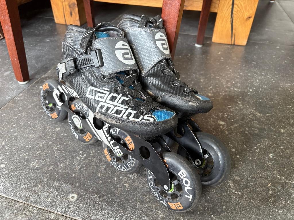 Cadomotus Rookie skeelers maat 35 - 36, Gebruikt, Kinderen, Inline skates 4 wielen, Ophalen