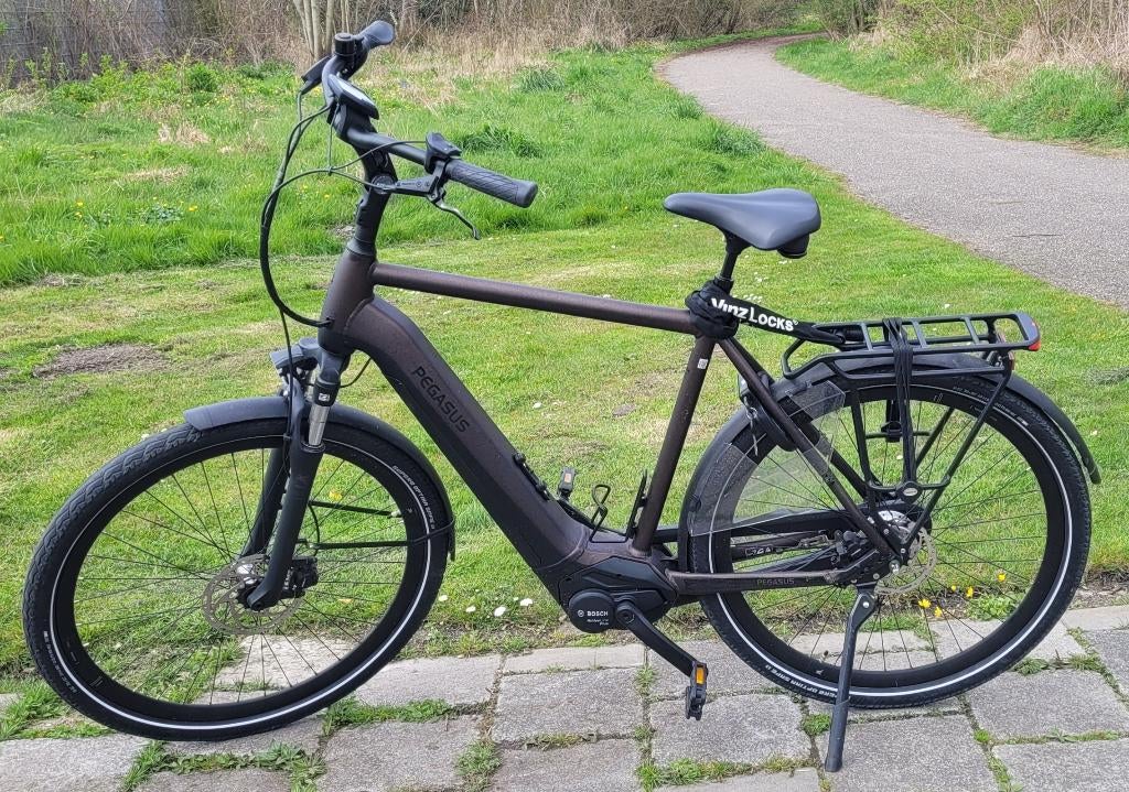 Elektrische Fiets Heren Pegasus Ravenna EVO 7F, Fietsen en Brommers, Elektrische fietsen, Zo goed als nieuw, 59 cm of meer, 50 km per accu of meer