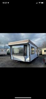 Kunststof chalet 3.5x9.5m met 2 slaapkamers en luxe keuken, Tot en met 4