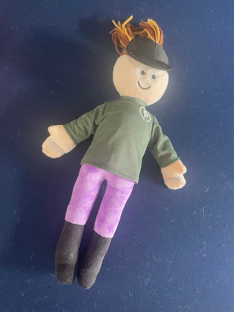 Craft pony instructrice knuffel, Groen, Overige merken, Overige typen, Ophalen of Verzenden