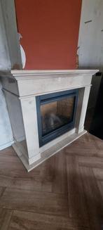 Faber gashaard met marmeren ombouw, Ophalen, Gebruikt, Gas, Vrijstaand