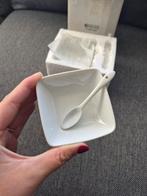 4x tapas hapjes schaaltje met lepeltje. Nieuw!
Bekijk ook mi, Ophalen of Verzenden, Nieuw