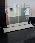 Vintage badkamerspiegel chrome Gispen Retro mid century, Ophalen, Minder dan 50 cm, Gebruikt, Minder dan 100 cm