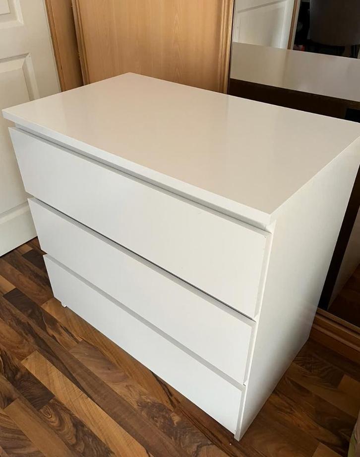 Ikea Malm ladekast - nette staat!, Huis en Inrichting, Kasten | Ladekasten, Zo goed als nieuw, Minder dan 100 cm, 50 tot 100 cm