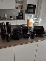 Zwart serviesgoed, Ophalen, Zwart