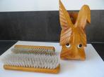 Houten Westhighland White Terrier hond borstel hout, Ophalen of Verzenden, Huis en Inrichting
