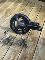 Shimano Ultegra 6800 Crankstel & 6700 Remhoeven, Fietsen en Brommers, Fietsonderdelen, Ophalen of Verzenden, Gebruikt, Racefiets