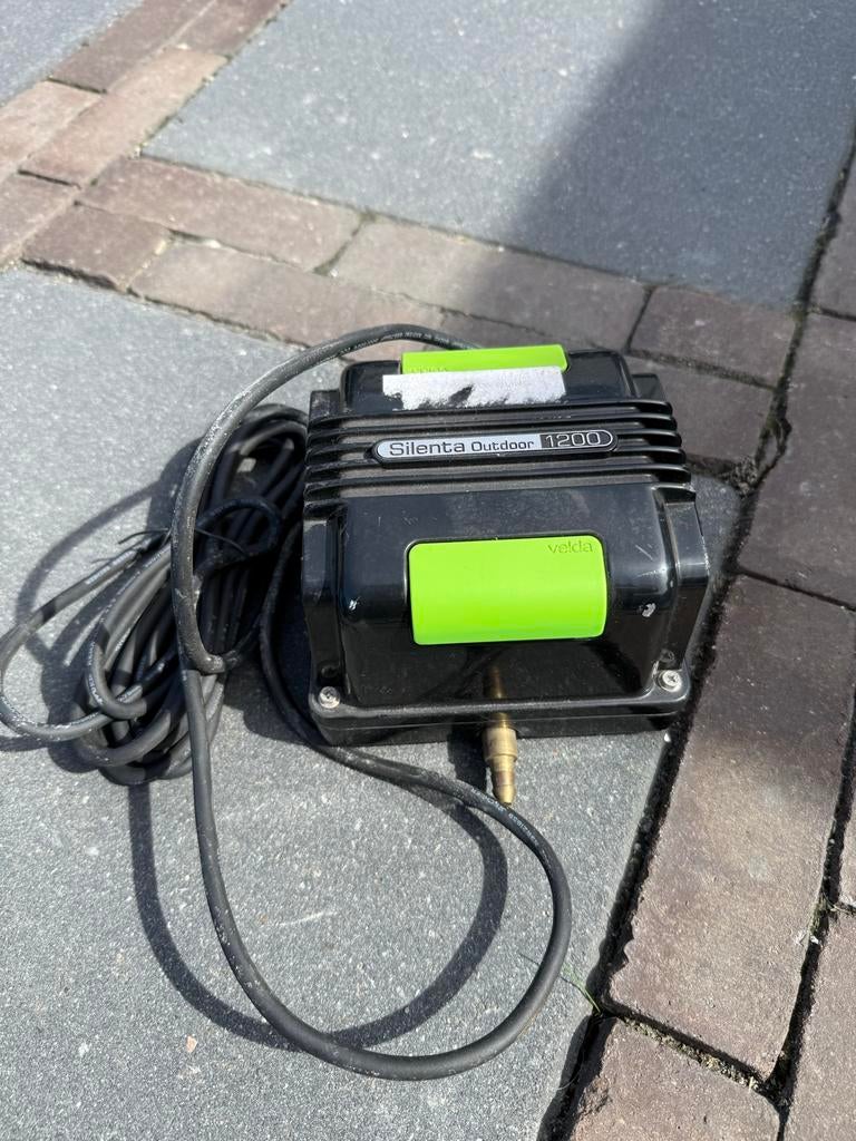 Velda Silenta Outdoor 1200 vijverluchtpomp, Ophalen, Nieuw