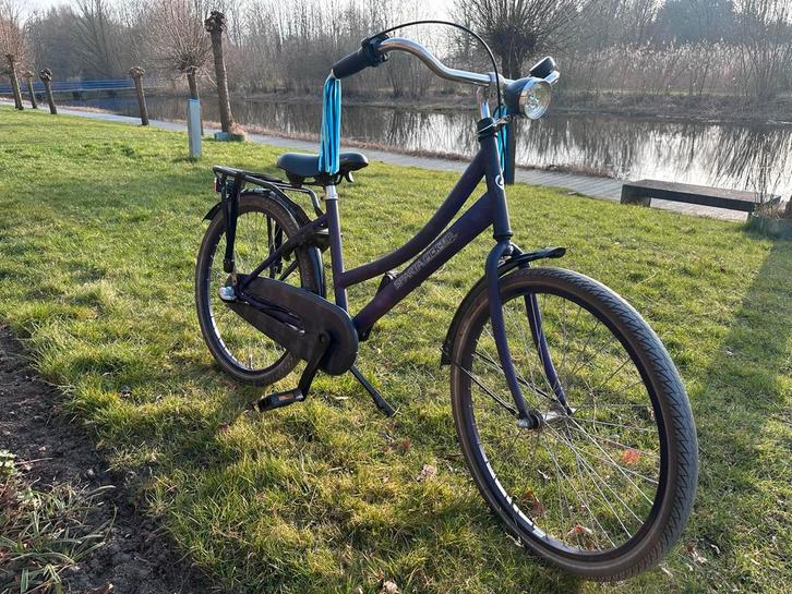 Sparta Pick-up kinderfiets 24 inch - Paars, Fietsen en Brommers, Fietsen | Kinderfietsjes, Gebruikt, 20 inch of meer, Ophalen