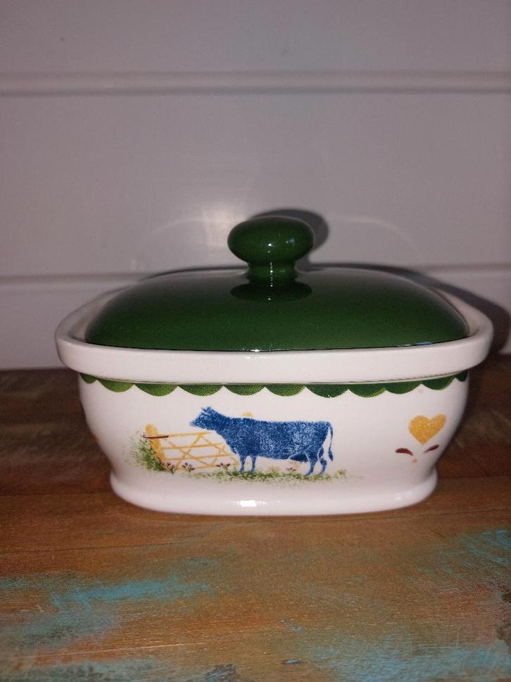 Wood & Sons Jacks Farm botervloot, Huis en Inrichting, Keuken | Servies, Zo goed als nieuw, Overige typen, Overige stijlen, Aardewerk