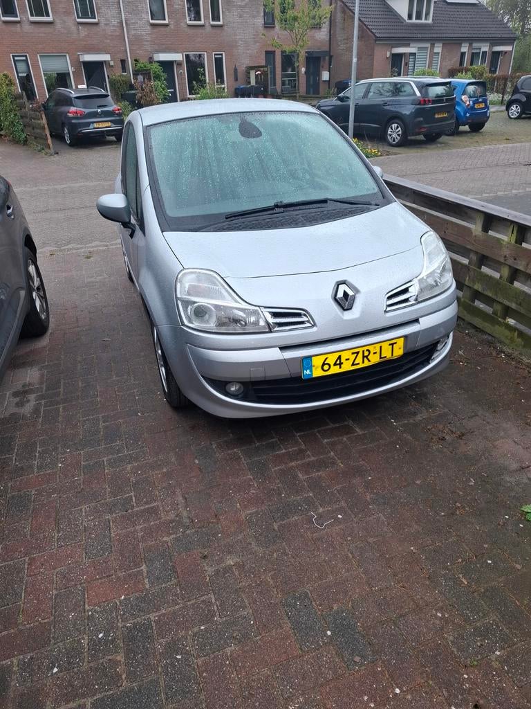 Renault Grand Modus 1.2 TCE 2008 Grijs, Auto's, Voorwielaandrijving, Stof, 4 cilinders, 100 pk