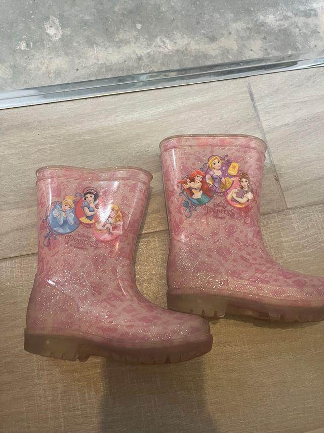 Regenlaarzen Disney prinsessen maat 25, Ophalen of Verzenden, Zo goed als nieuw, Meisje, Laarzen