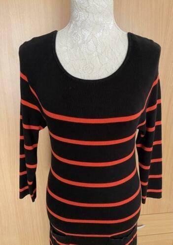 Monsoon jurk maat S [v], Kleding | Dames, Zwart, Ophalen of Verzenden, Zo goed als nieuw, Knielengte