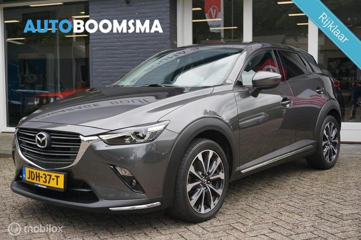Mazda CX-3 2.0 150pk GT-M 4WD Clima Cruise Led Navi Head-up, Auto's, Mazda, Bedrijf, Te koop, CX-3, 4x4, ABS, Achteruitrijcamera