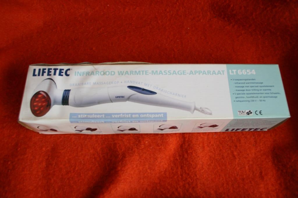 Nieuw massage apparaat, met warmte lamp, Ophalen of Verzenden, Zo goed als nieuw, Overige typen