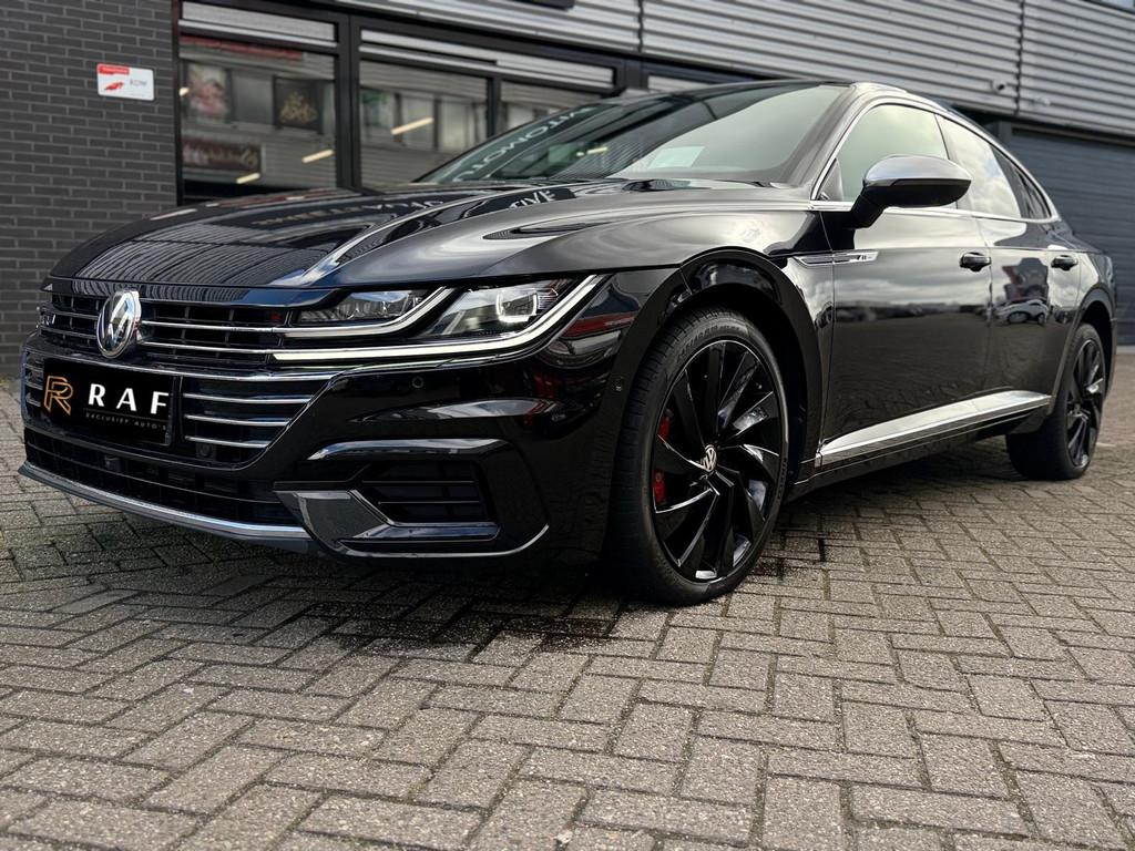 Volkswagen Arteon 2.0 TDIAutomaat,Stoelverw,Stoelkoeling,Nav, Gebruikt, Zwart, Bedrijf, Diesel