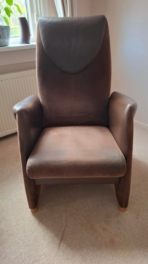 Bruine fauteuil, Huis en Inrichting, Stoelen, Ophalen of Verzenden