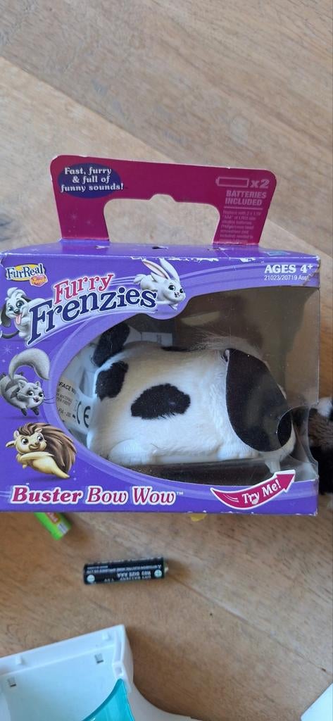 FurReal Friends Furry Frenzies Buster Bow Wow, Ophalen of Verzenden, Zo goed als nieuw, Jongen of Meisje