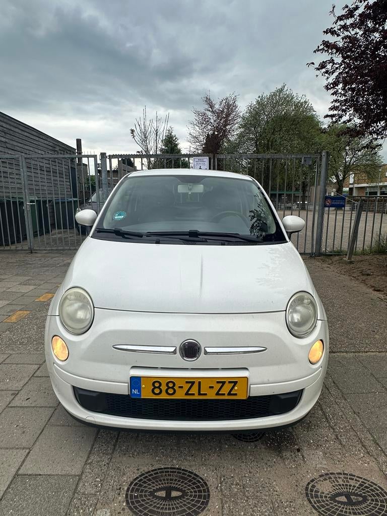 Fiat 500 1.4 16V 73KW C 2008 Wit, Voorwielaandrijving, 31 €/maand, 4 cilinders, 4 stoelen