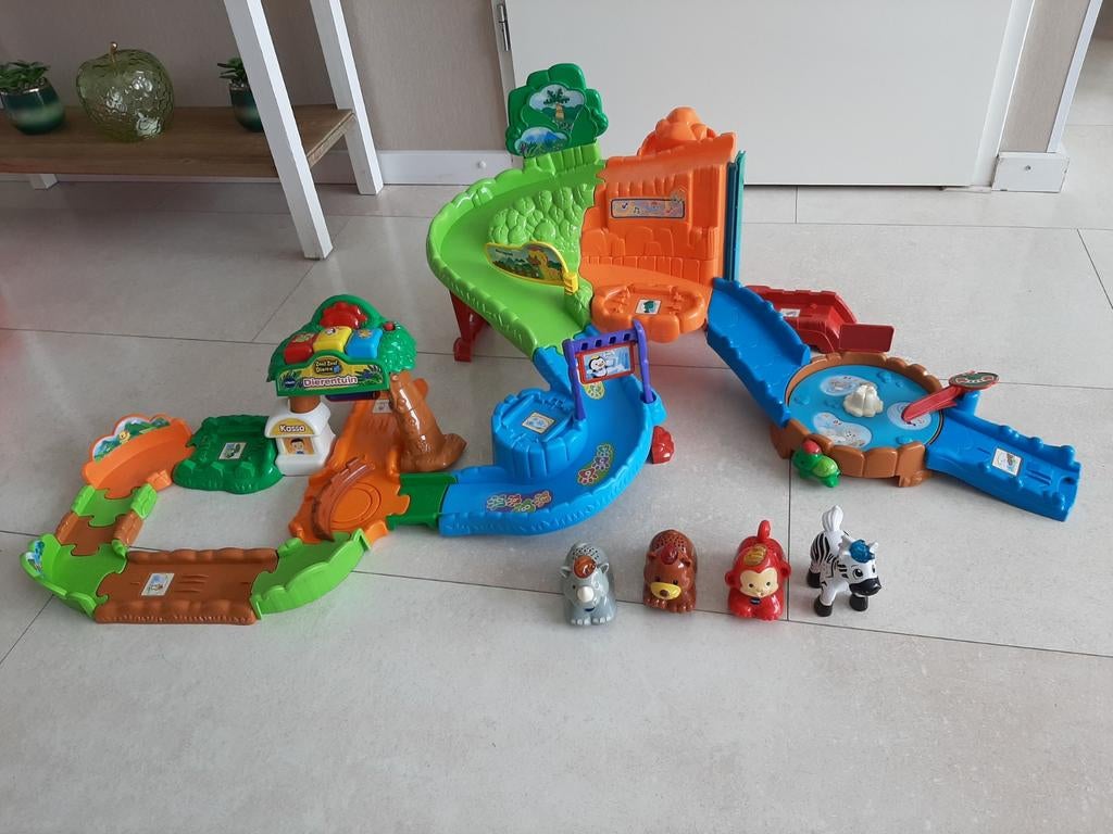 VTech Zoef Zoef Dieren Dierentuin met extra onderdelen, Ophalen of Verzenden, Gebruikt, 6 maanden tot 2 jaar