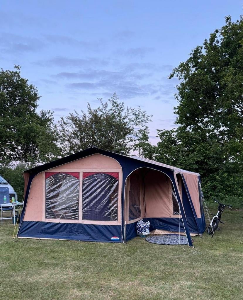 Nog nette vouwwagen Cabanon Atlantis, 6 persoons, Ophalen, Meer dan 6