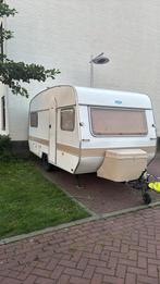 Retro Wilk Sport C1 Caravan 1979 - opgeknapt voor Gezinnen!, Vast bed, Rondzit, Particulier, Koelkast