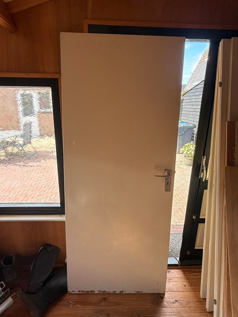 Verschillende opdekdeuren, Ophalen, Gebruikt, Binnendeur, 200 tot 215 cm