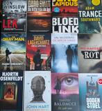 12 thrillers, oa David Baldaci, Mo Hayder, Jens Lapidus, Boeken, Ophalen of Verzenden, Zo goed als nieuw, Scandinavië
