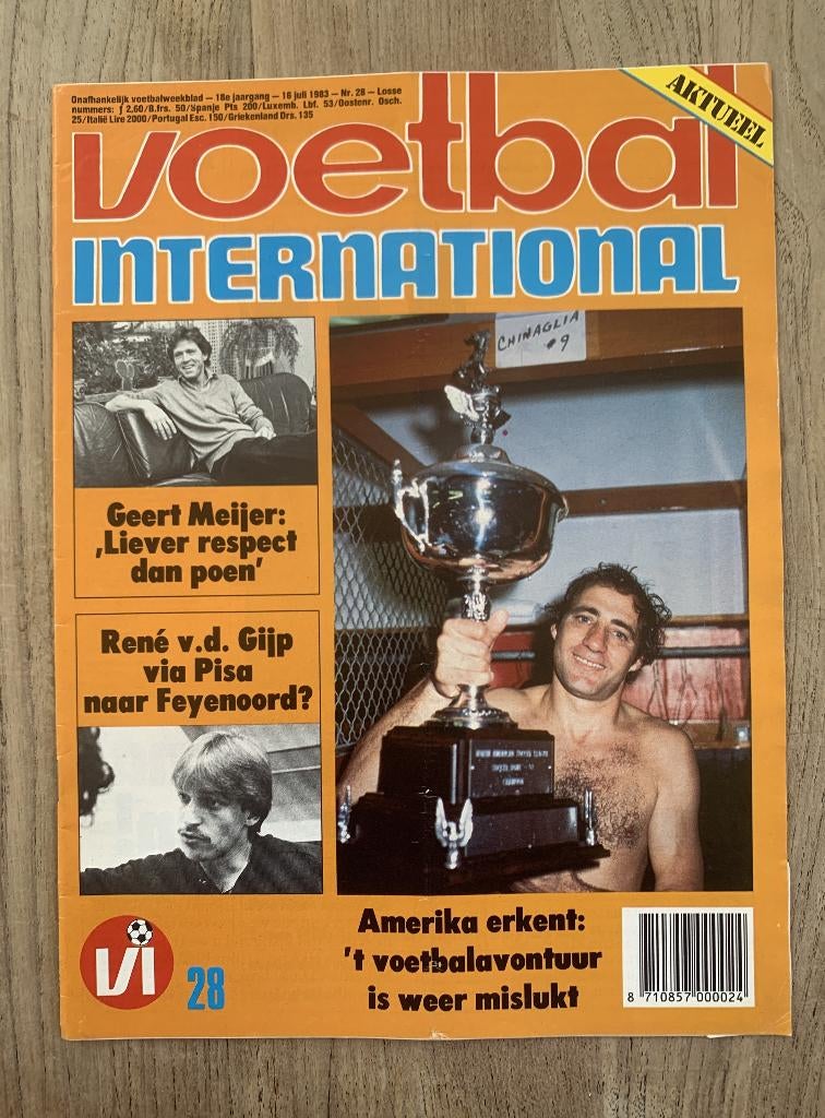 Voetbal International VI Div. tijdschriften uit 1983 / €1,50, Verzamelen, Ophalen of Verzenden, Zo goed als nieuw, F.C. Twente