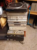 Partij audio: Akai, Sony, Philips, ITT, Bose e.a. (27 stuks), Cd-speler, Losse componenten, Niet werkend, Ophalen