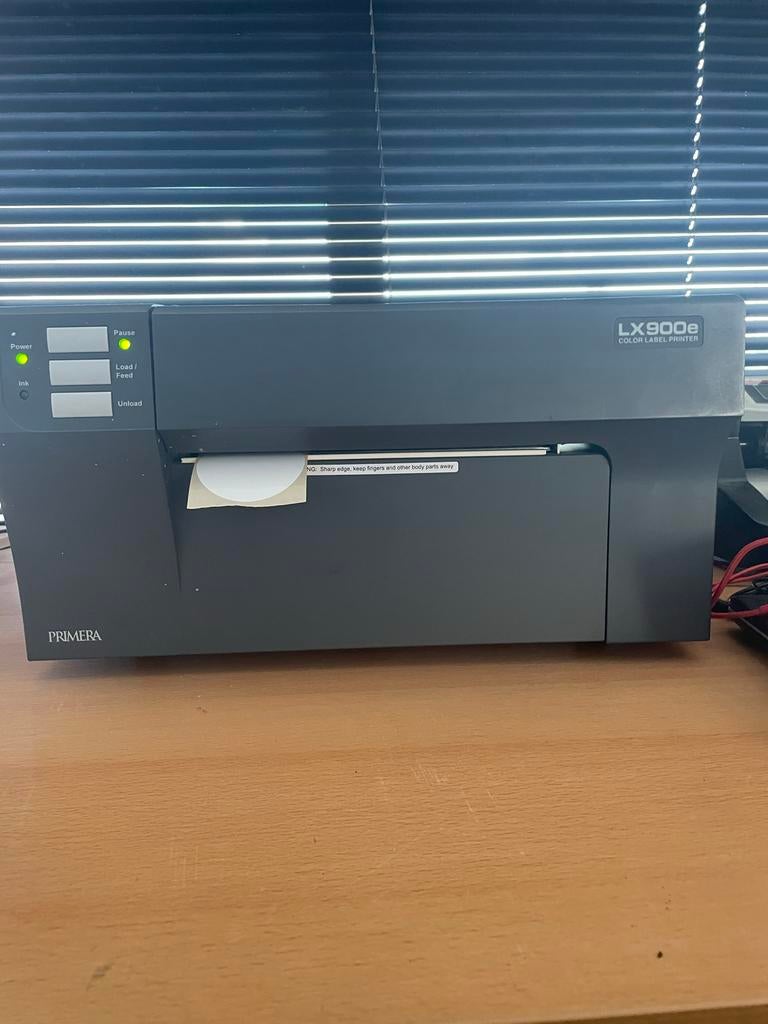Primera LX900e labelprinter, Computers en Software, Labelprinters, Gebruikt, Etiket, Ophalen of Verzenden