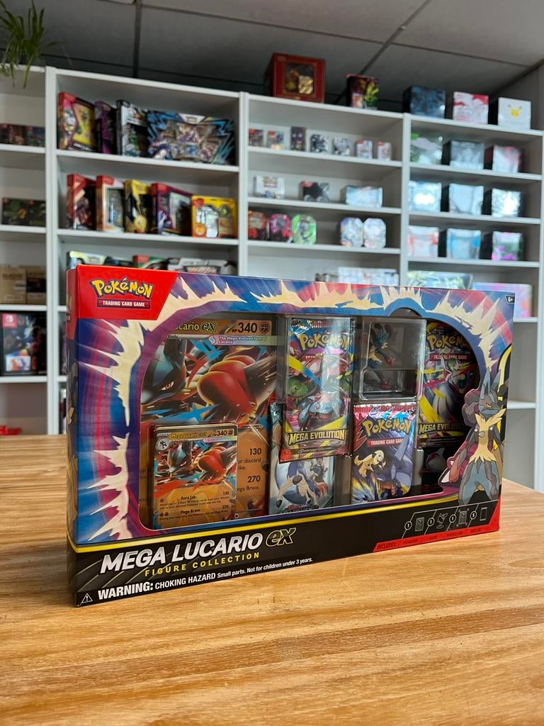 Pokémon Mega Lucario EX Figure Collection, Ophalen of Verzenden, Nieuw