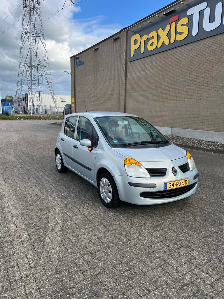 Renault Modus 1.6 16V 2005 Grijs, Auto's, Renault, Particulier, Modus, Benzine, D, MPV, Handgeschakeld, Origineel Nederlands, Zilver of Grijs