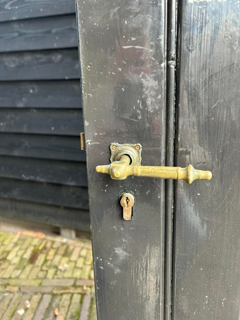 Gebruikte buitendeur 93 cm breed / 202 cm hoog, Ophalen, Gebruikt, 150 tot 200 cm, Hout