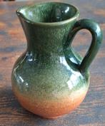 Marcel Garcia Kruikje - Uniek Groen-Bruin Keramiek, Ophalen of Verzenden