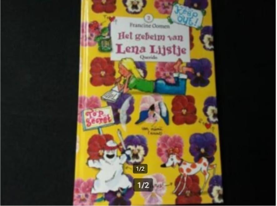 Francine Oomen, Het geheim van Lena Lijstje 2, Boeken, Kinderboeken | Jeugd | 10 tot 12 jaar, Ophalen of Verzenden, Zo goed als nieuw