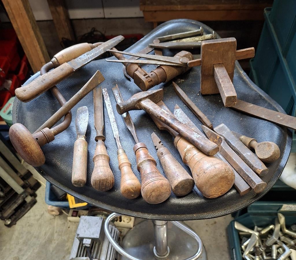 Oud Gereedschap, Antiek en Kunst, Ophalen of Verzenden