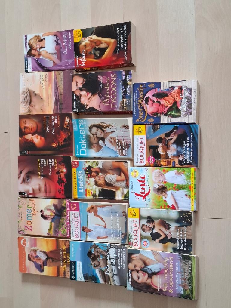 Pocket romannetjes, Ophalen, Gelezen, Diverse auteurs, Nederland
