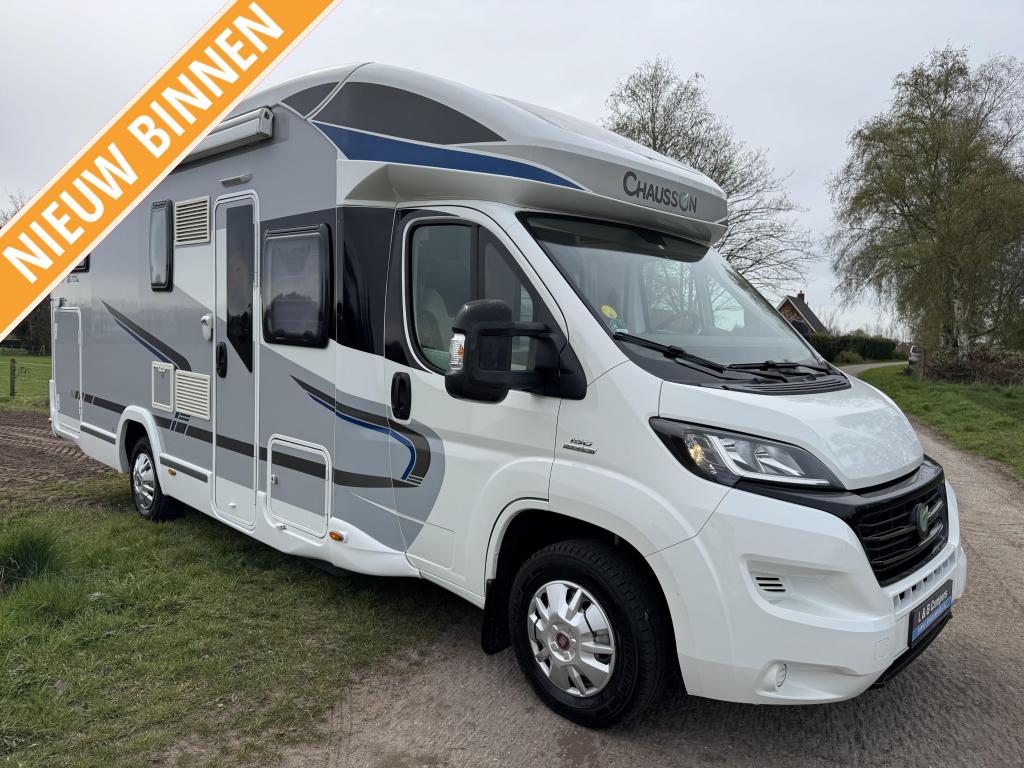 Chausson Titanium TI727GA Enkele Bedden Hefbed Nieuwstaat !, Ringverwarming, Fiat, Half-integraal, Tot en met 4